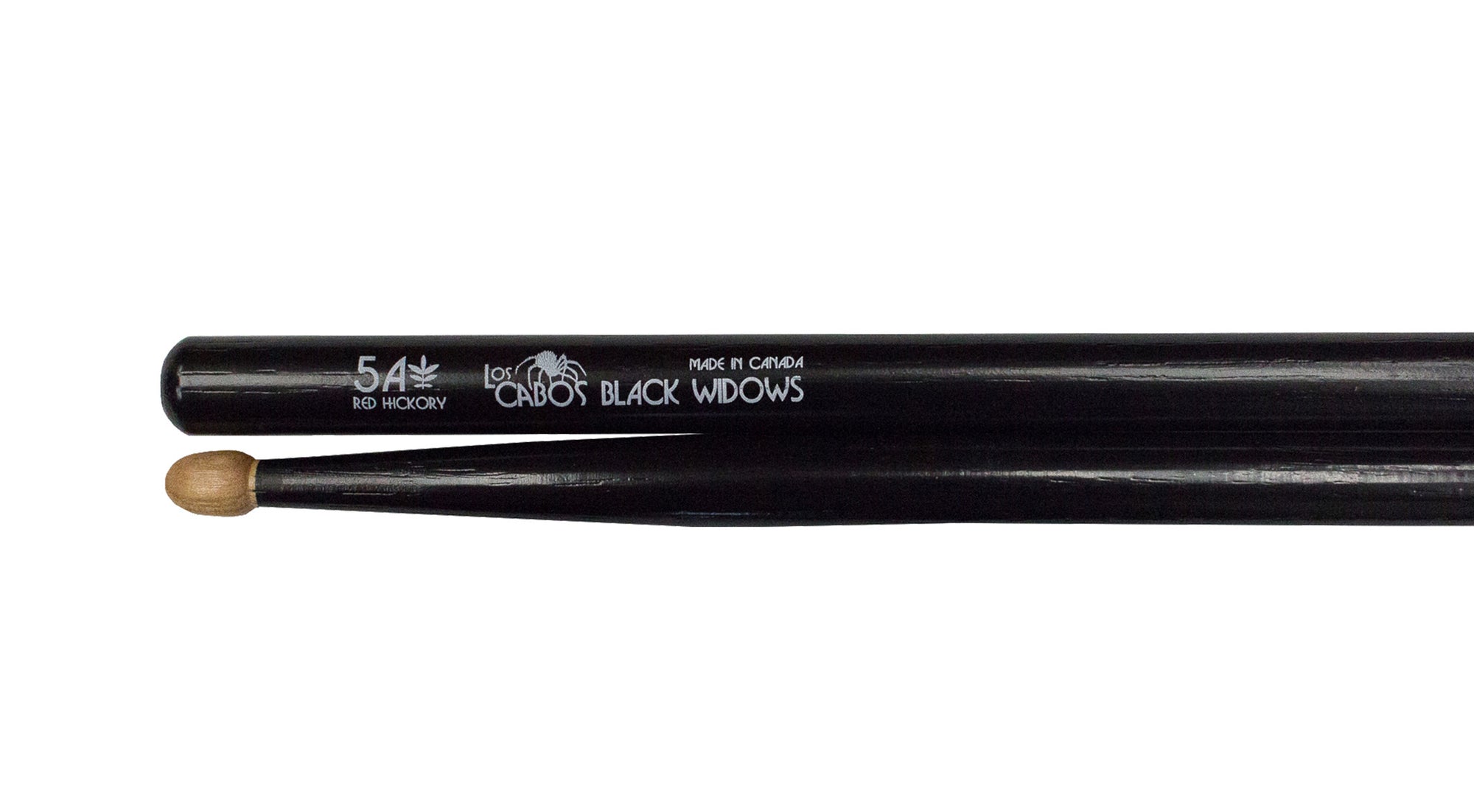 Los Cabos Red Hickory Black Dip Drumsticks