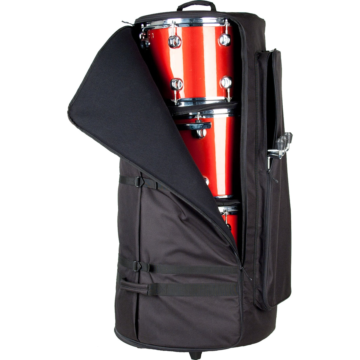 PROTEC Deluxe Multi-Tom Bag w/wheels