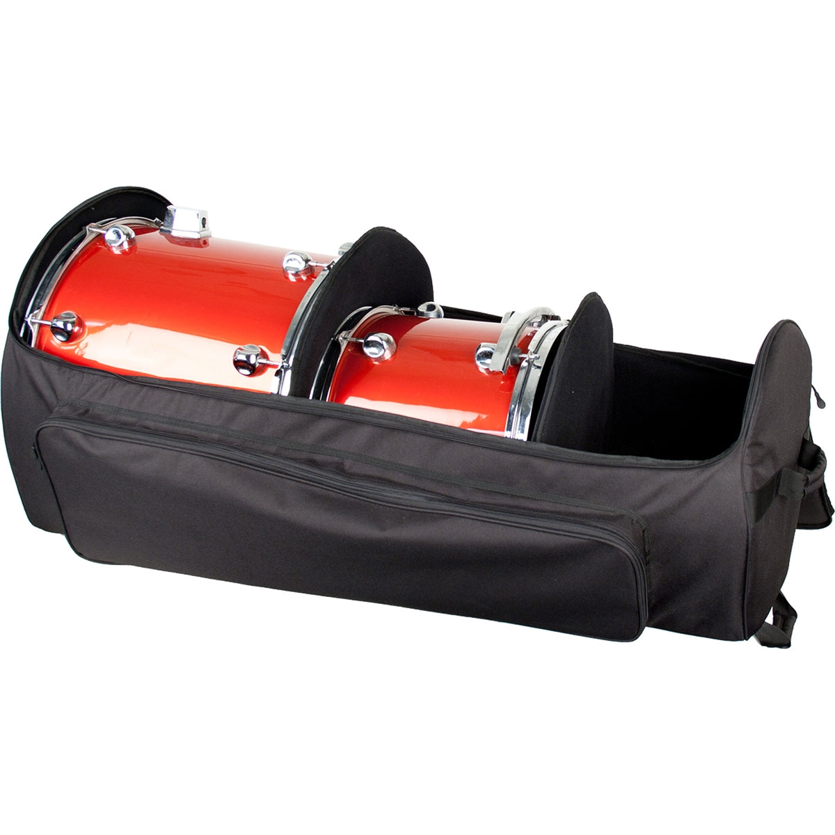 PROTEC Deluxe Multi-Tom Bag w/wheels