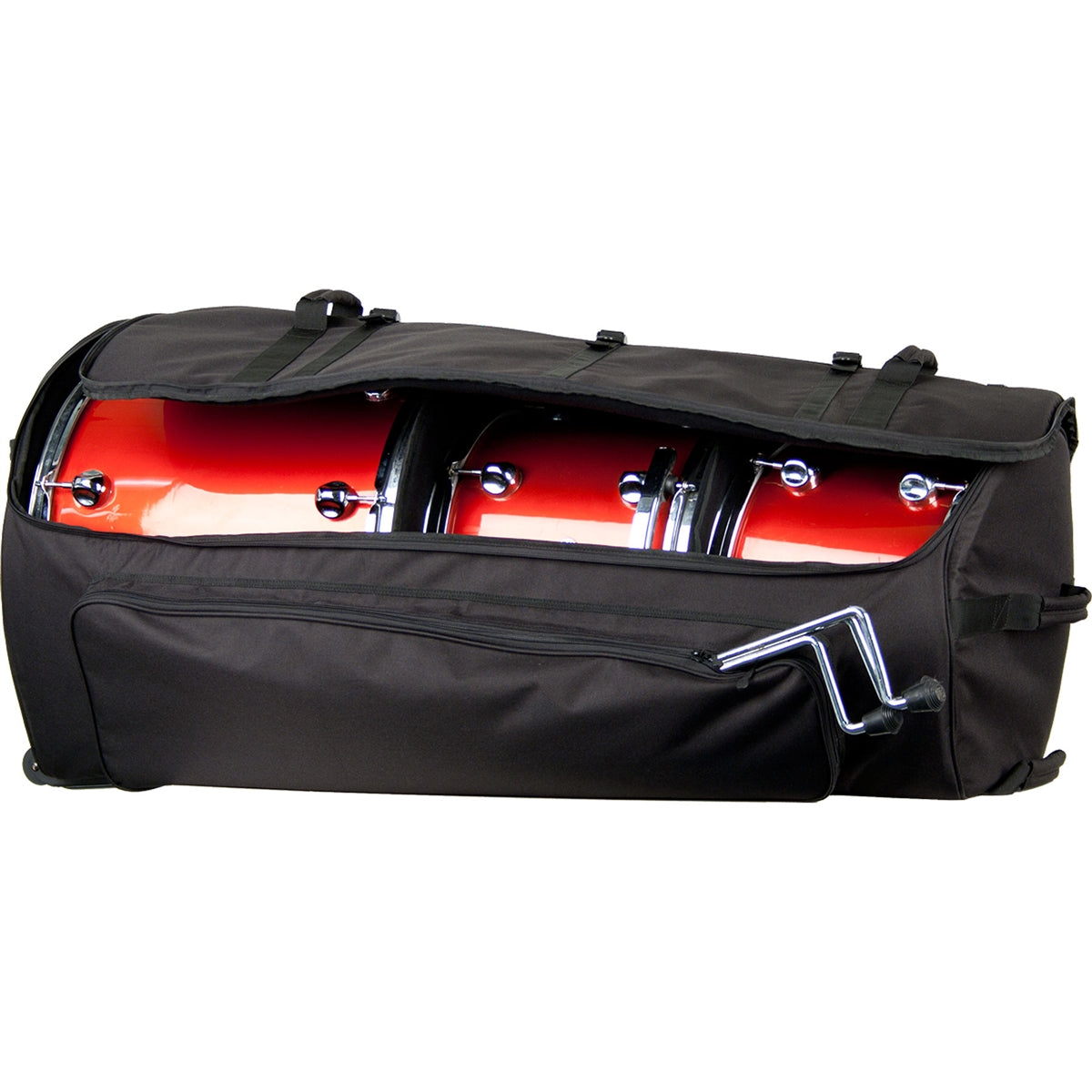 PROTEC Deluxe Multi-Tom Bag w/wheels