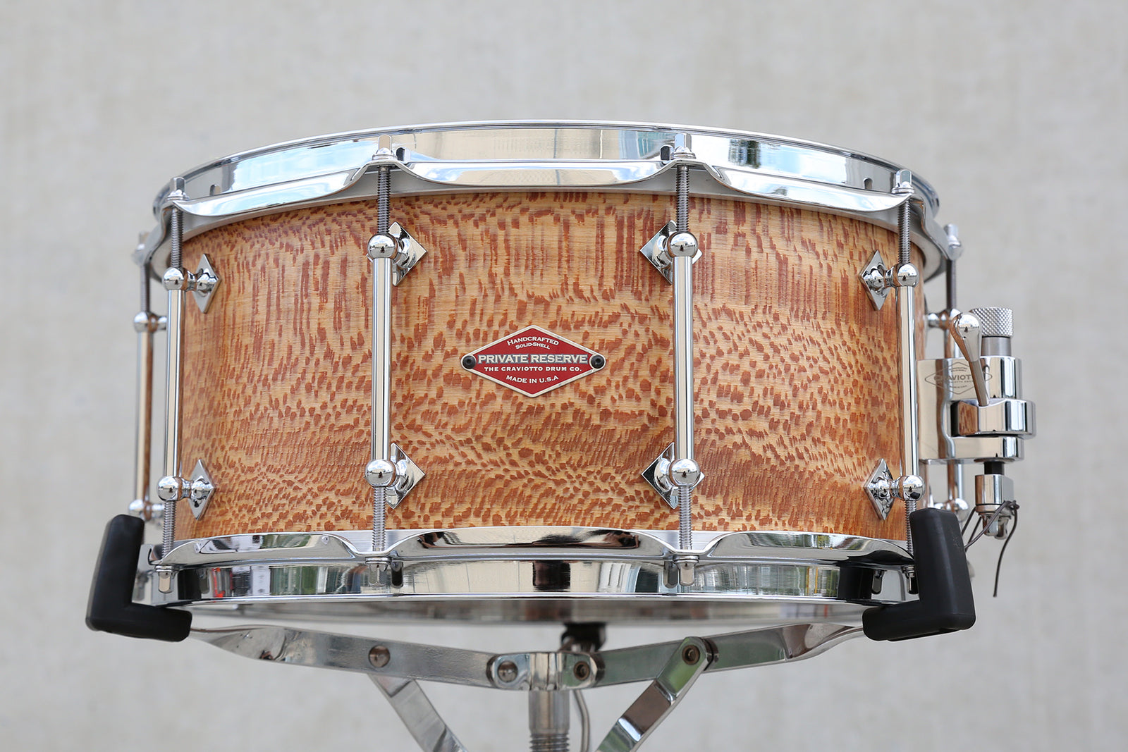CRAVIOTTO Custom Shop 'Private Reserve' Snare 14 x 6.5