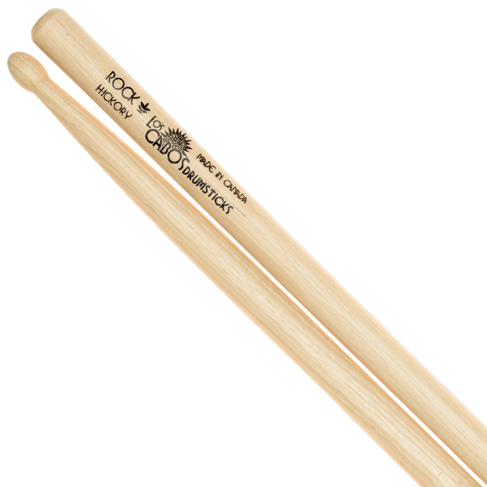Los Cabos White Hickory Drumsticks - Wood Tip