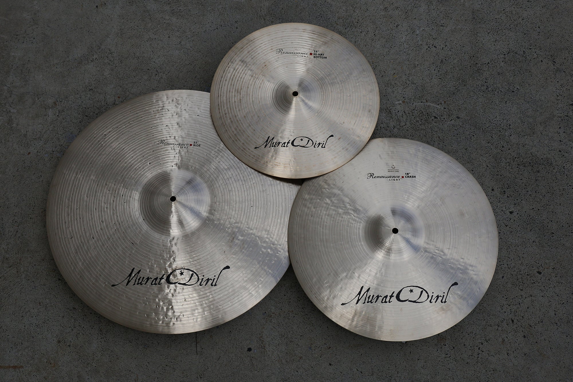 MURAT DIRIL Definitive Renaissance Premium Cymbal Pack