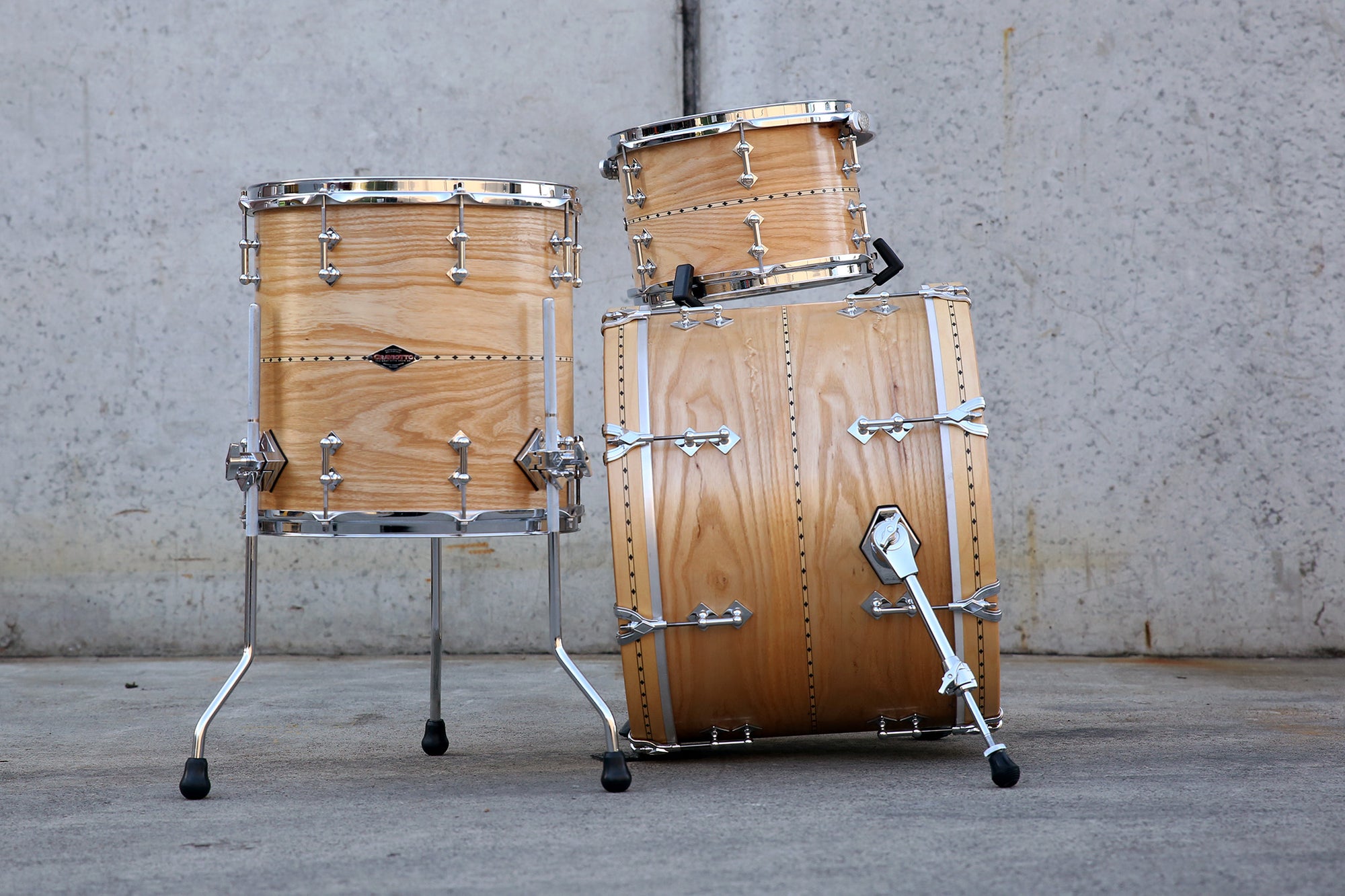 CRAVIOTTO Custom Shop Ash Kit 20x14, 12x08, 14x14