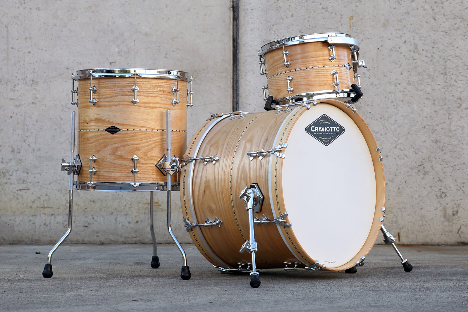 CRAVIOTTO Custom Shop Ash Kit 20x14, 12x08, 14x14