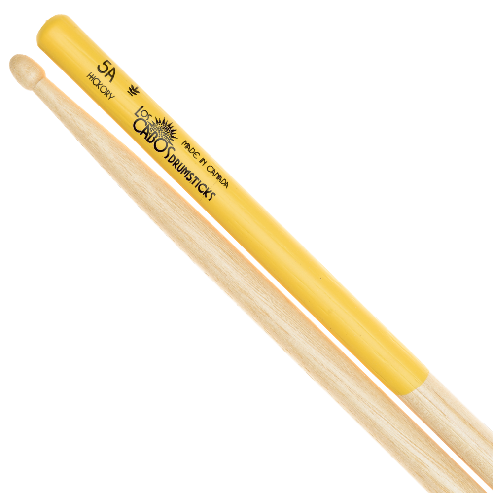 Los Cabos White Hickory Drumsticks - Wood Tip